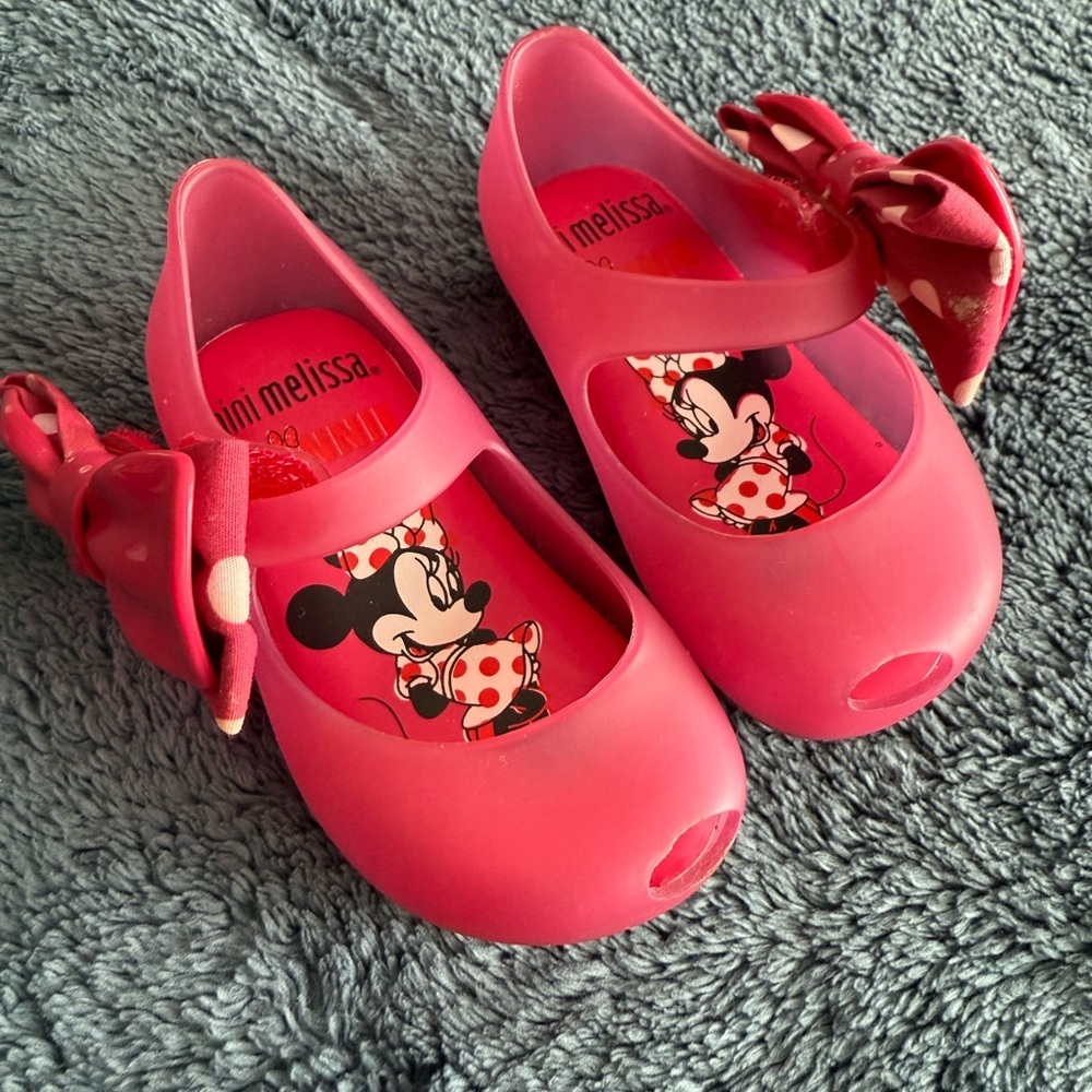 Mini Melissa mini mouse shoes size 5